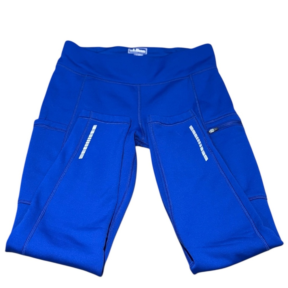 L.L. Bean Women's Vibrant Blue Active Leggings